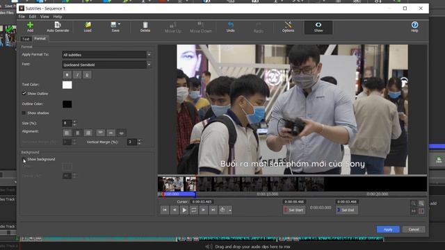 Cách Chèn Subtitle Phụ đề Vào Video Bằng Phần Mềm Videopad
