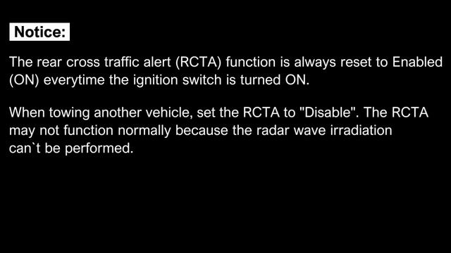 ISUZU DMAX | RG01 | SHORT RANGE RADAR SYSTEM (SRR)