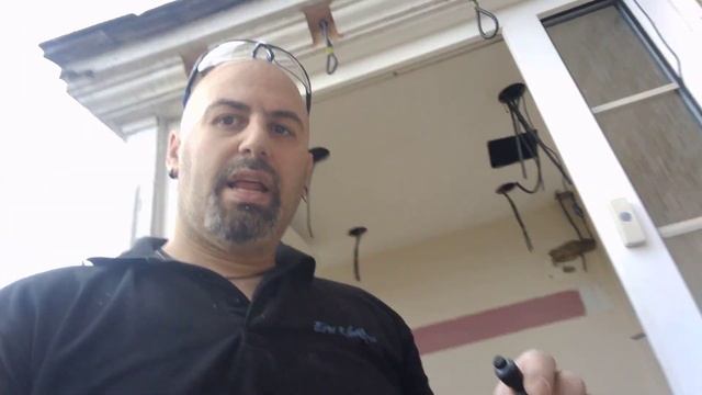 Installation Of Soffit Lights And Downlights