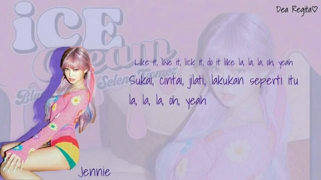 BLACKPINK × Selena Gomez 'Ice Cream' (Color Coded Lyrics Han/Rom/ind)