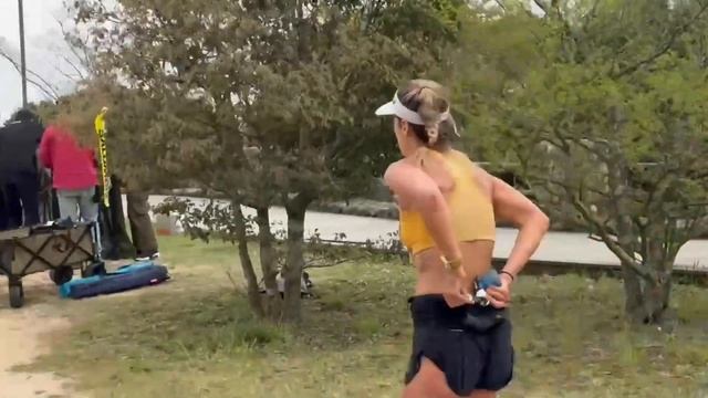 Maude Mathys Is BACK - Golden Trail World Series 2024 Race 1 Kobe Trail