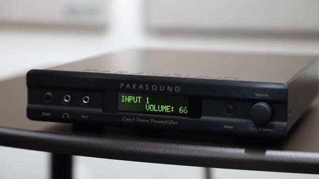 Parasound Zpre3 Compact Stereo Preamplifier  Audio Advisor