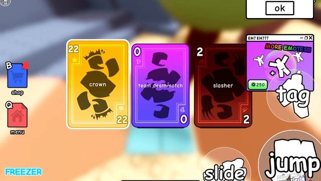 Untitled Roblox tag game crown and freeze tag
