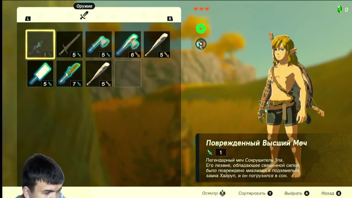 The Legend Of Zelda: Tears Of The Kindom - Исследование открытого мира🌍