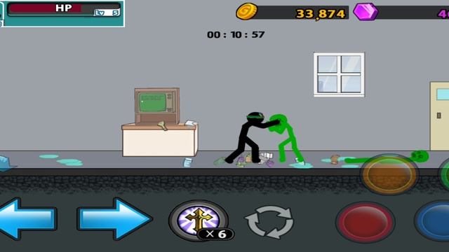 5 миссия зомби | Anger Of Stick 5