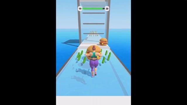 Fat 2 Fit All Level Gameplay Level 17~21 (Android ,iOS）