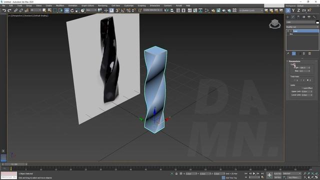 3DS MAX TUTORIAL: Modeling A Vase - TWIST & TAPER (LESSON 1 - PART 1)