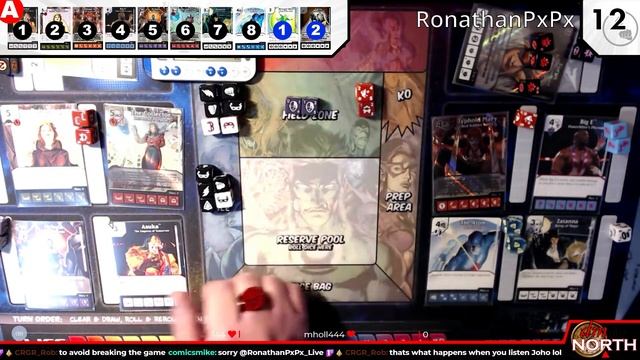 Dice Masters Two Team Takedown 2021 Invitational (Round 1 - Jourdo Vs RonathanPxPx)