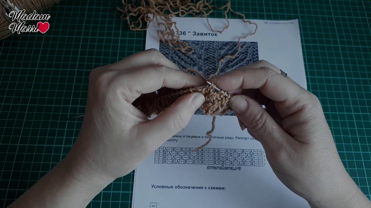 Красивый и легкий узор Завиток Узор для начинающих