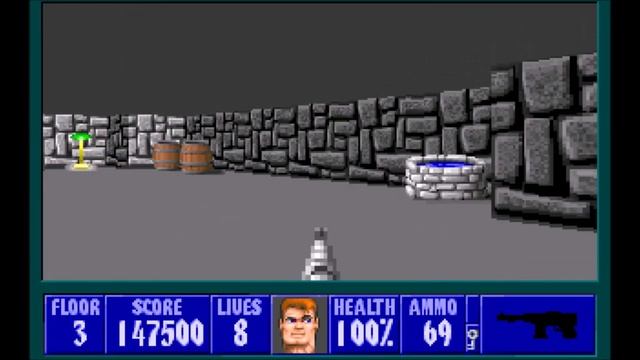 Wolfenstein 3D : The Old School (Longplay)