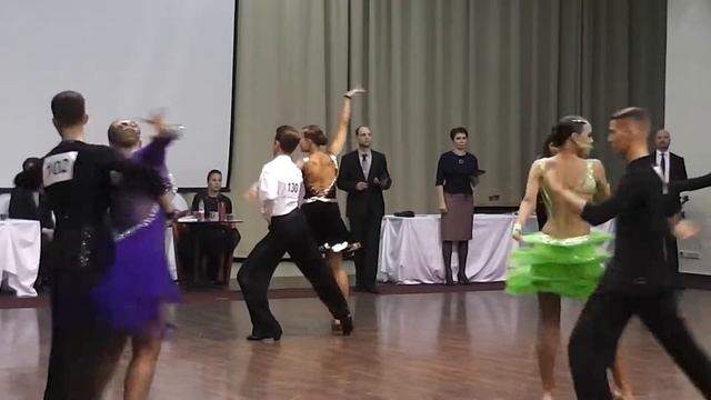 Звезды СПб, самба, до В класса, 1\2 финала