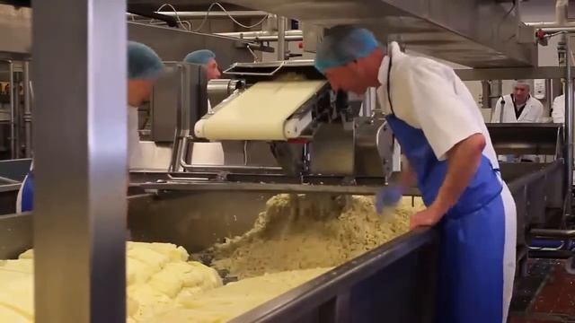 From Cow Milk To Cheese. (How It's Made)