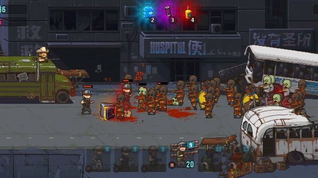 Dead Ahead, Zombie Warfare - Các Đơn Vị Và Squad Khác Nhau