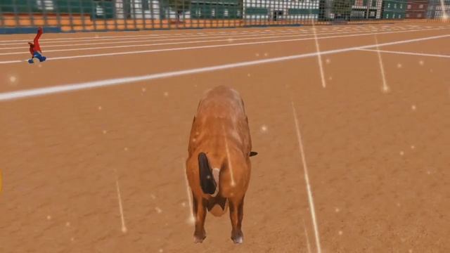 Lola Lola Dancing And Angry Bulls Attack Animal Android game part 385.