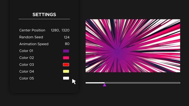 Speed Lines Backgrounds Essential Graphics Premiere Pro Template