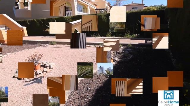 3 Bedroom Bungalow In Calpe (Costa Blanca), With Communal Pool And Sea Views, 700 M To The Beach.