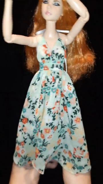 #платьедлябарби