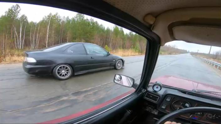 2105 ПРОТИВ HONDA CIVIC V | ОЧЕНЬ ДОСТОЙНО