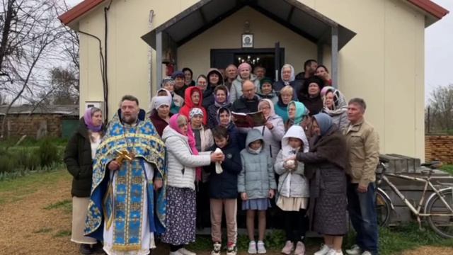 Поздравление с праздником Благовещения от прихода храма Архистратига Михаила с. Михайловка