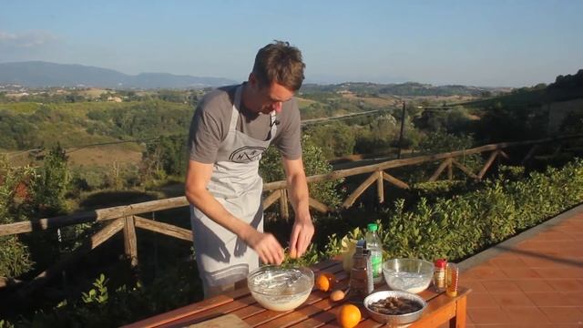 Fig, Orange And Cinnamon Upside Down Cake.