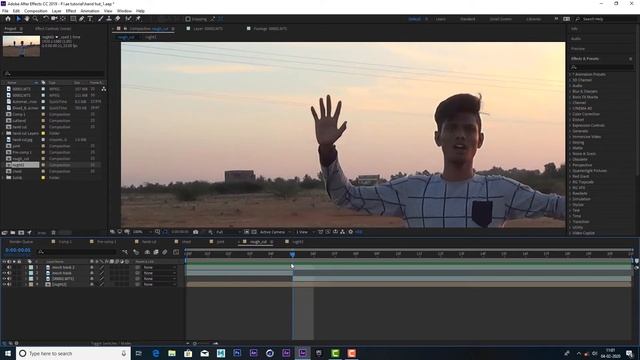How To ( Hand Cut) | After Effects | CC | Mocha Pro 2020 | Tamil Tutorial