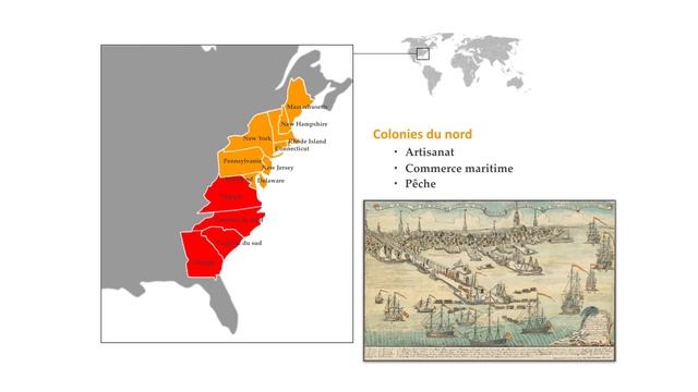 Révolution Américaine - Première Partie : Les Treize Colonies Britanniques