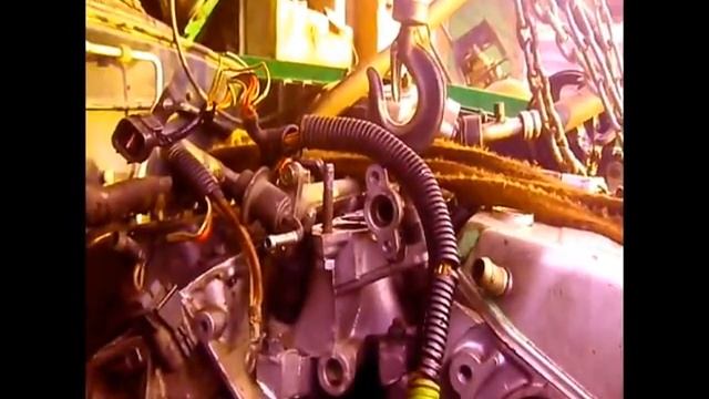 снимаем ДВС