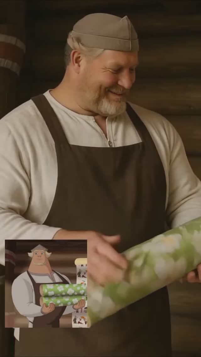 Оживляем персонажей мультика «Добрыня Никитич и Змей Горыныч»