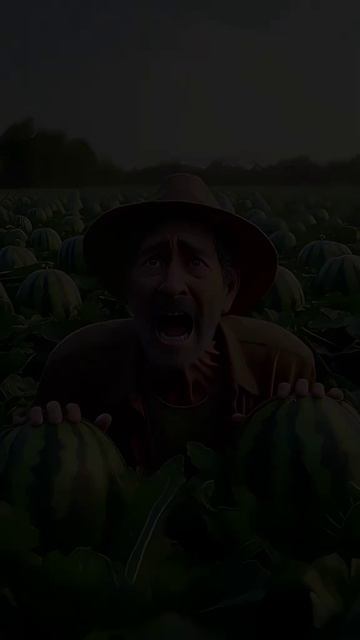 Милый арбузный котёнок