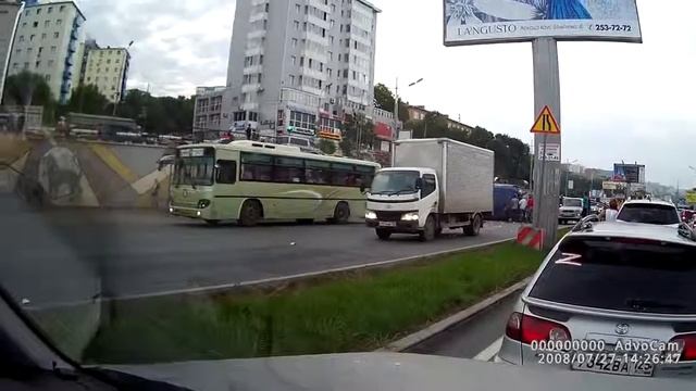 Крушение автобуса Владивосток
