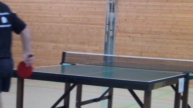 Tischtennis Hoechstadt 2012 12 Seniorenfinale Fuhrmann, Guenter Vs Mazur