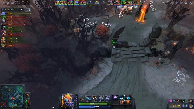 Team Secret Nisha Tinker Dota 2 Ranked Gameplay