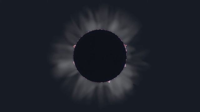 realistic solare eclipse rendered in blender