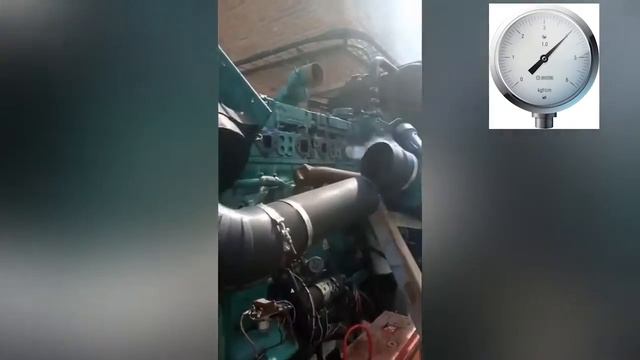 Манометр не ввернули