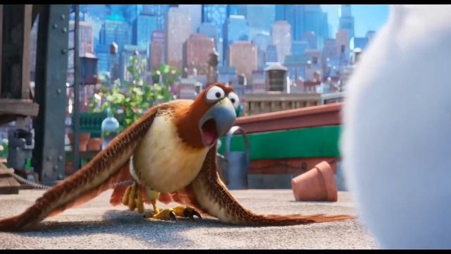 Гиджет знакомится с ястребом Тиберием ⁄ Тайная жизнь домашних животных 2016