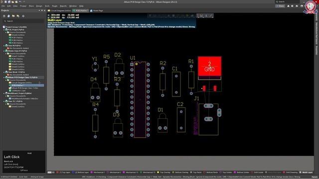 Altium PCB Design Bangla Tutorial Class 24 How to Custom shape on your PCB Board