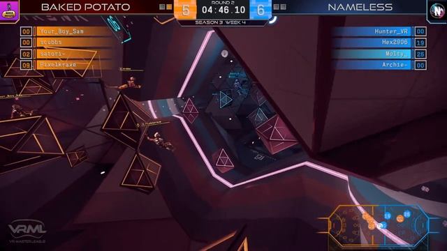 Echo Arena - Baked Potato Vs Nameless - Season 3 Week 4 - VRML