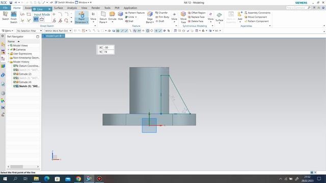 Siemens Nx12 - Training Exercises Tutorial #45