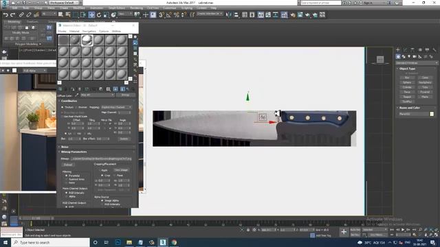 3dsmaxtutorials, Tutorial On 3D Modeling A Stylish Kitchen Cabinet In 3dsmax ( Part 2)