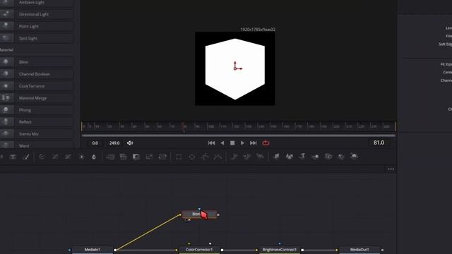 Light Sweep / Leuchten Einfügen In Davinci Resolve