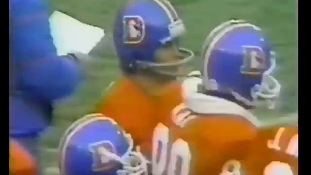 1984 Divisional Playoffs Steelers At Broncos