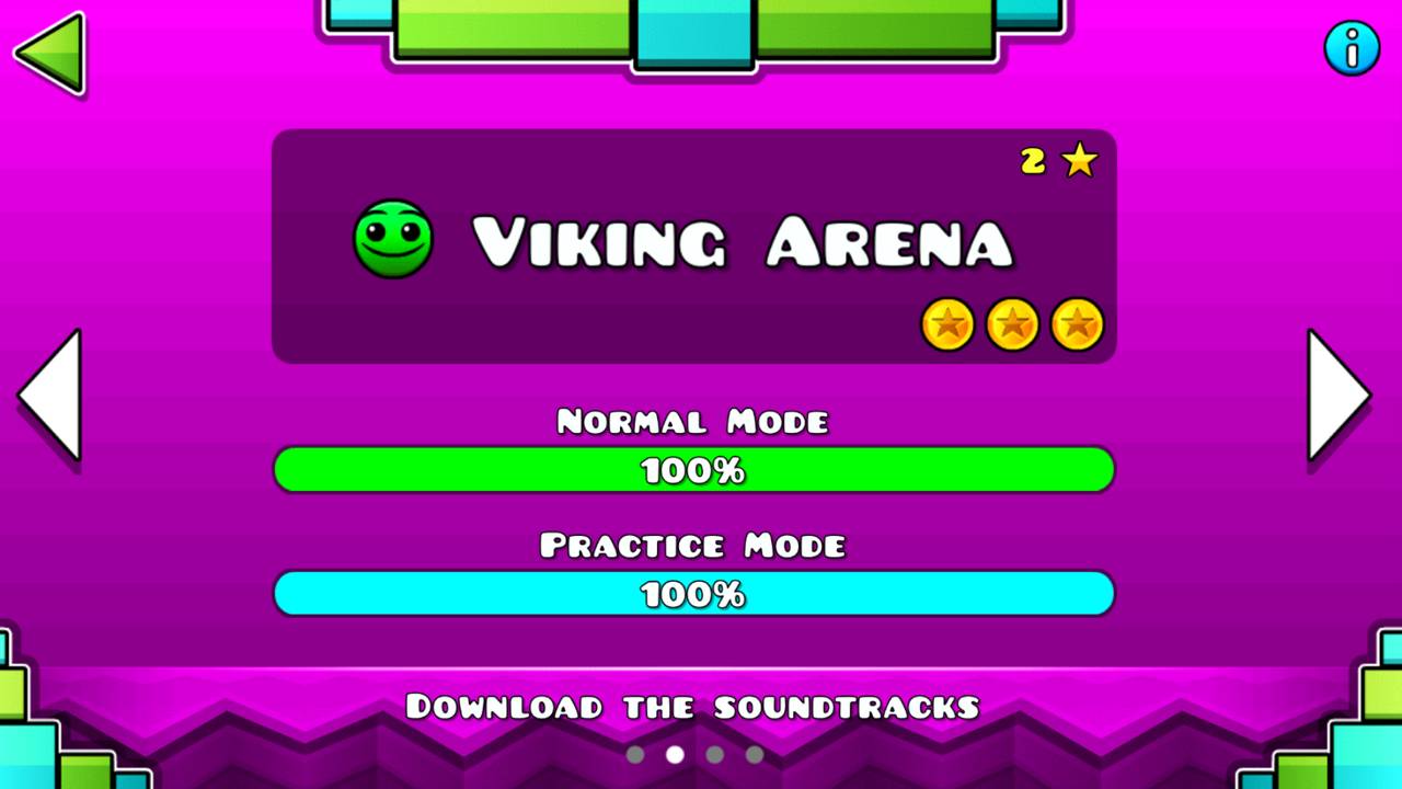 Geometry Dash #33 Geometry Dash Meltdown  #2 - Viking Arena