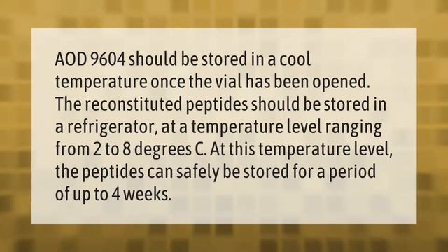 How do I take AOD 9604?