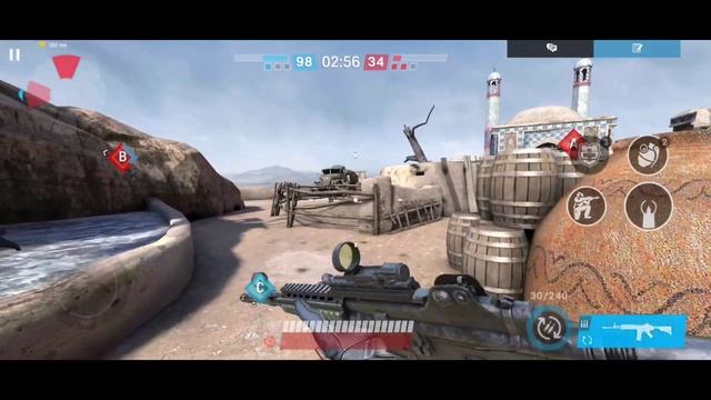 Warface Gun Shooting Gameplay With Squad. Android Gameplay Ll