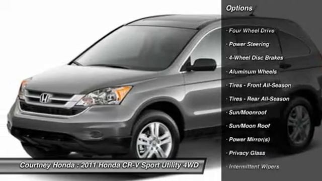 2011 HONDA CR-V Milford, CT U5109C
