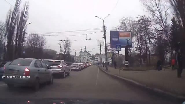 Пешеход спешит на тот свет.