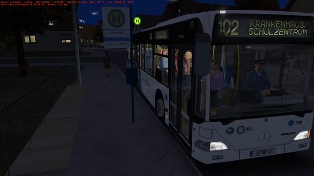 OMSI 2 [#27] 🚌 Ebstein Map | Line 102