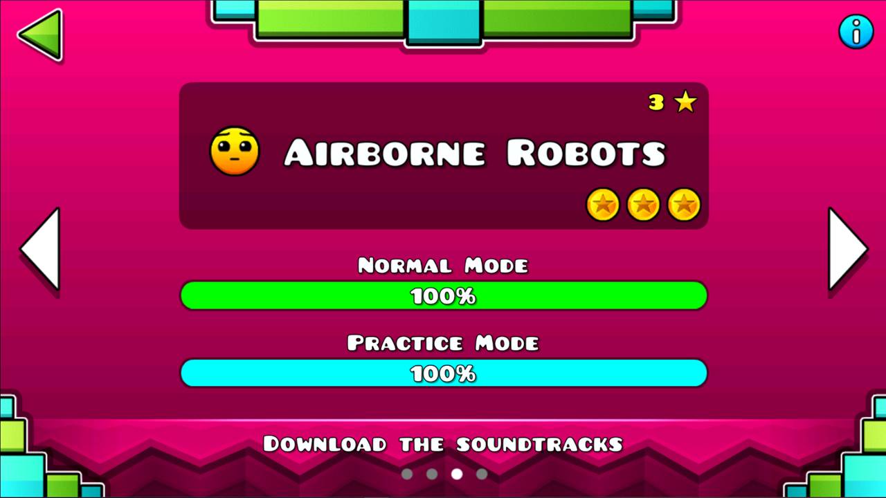 Geometry Dash #34 Geometry Dash Meltdown  #3 - Airborne Robots