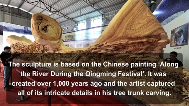 Artist In China Carves A Wooden Log For Over 4 Years. Love Woodwork? You Have To See This!
