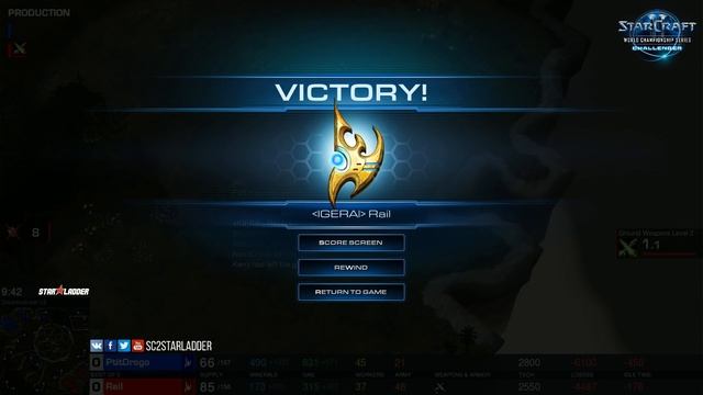 2018 WCS EU Challenger Season 2 — Ro16, Group B, Losers Match: Rail (P) Vs PtitDrogo (P)